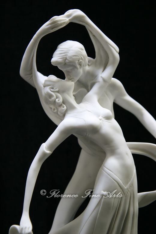 Romantic Couple Kiss Dancer Dance Statue Sculpture Figurine Made In Italy Ebay 1289