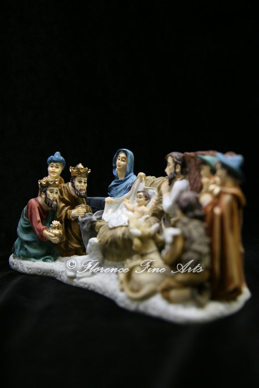 This auction is for a beautiful Nativity scene. This item is perfect 