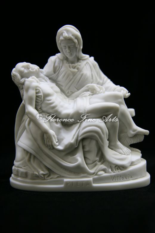 The Pieta Michelangelo Statue Sculpture Made in Italy  